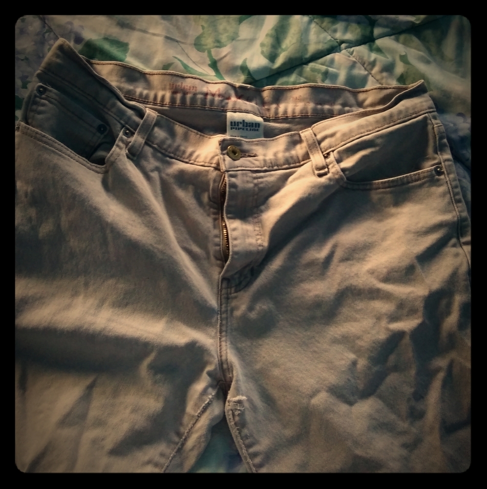 Urban Pipeline Mens Tan Jeans